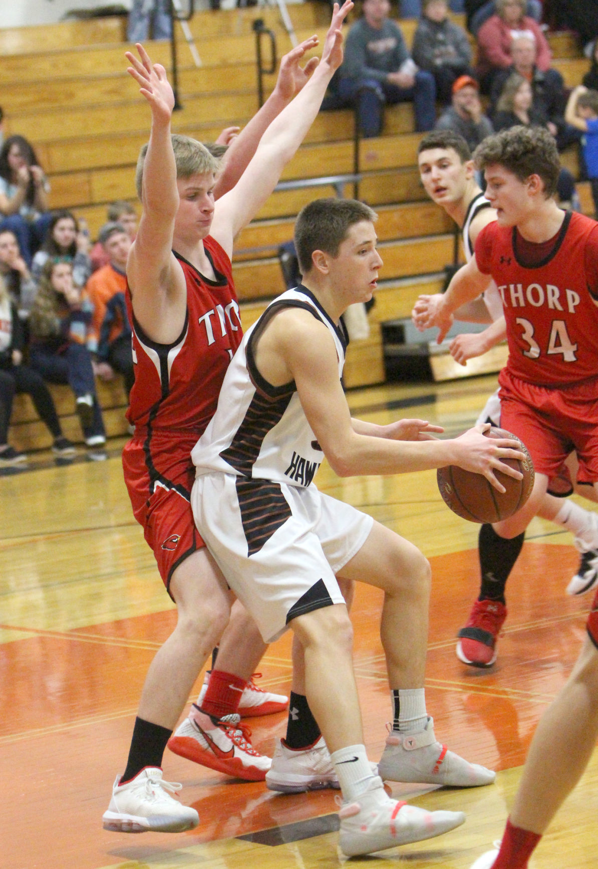 Thorp at Bloomer boys basketball 1-13-20